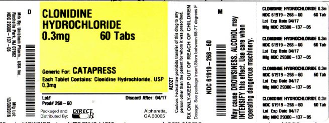 Pill image for clonidine hydrochloride