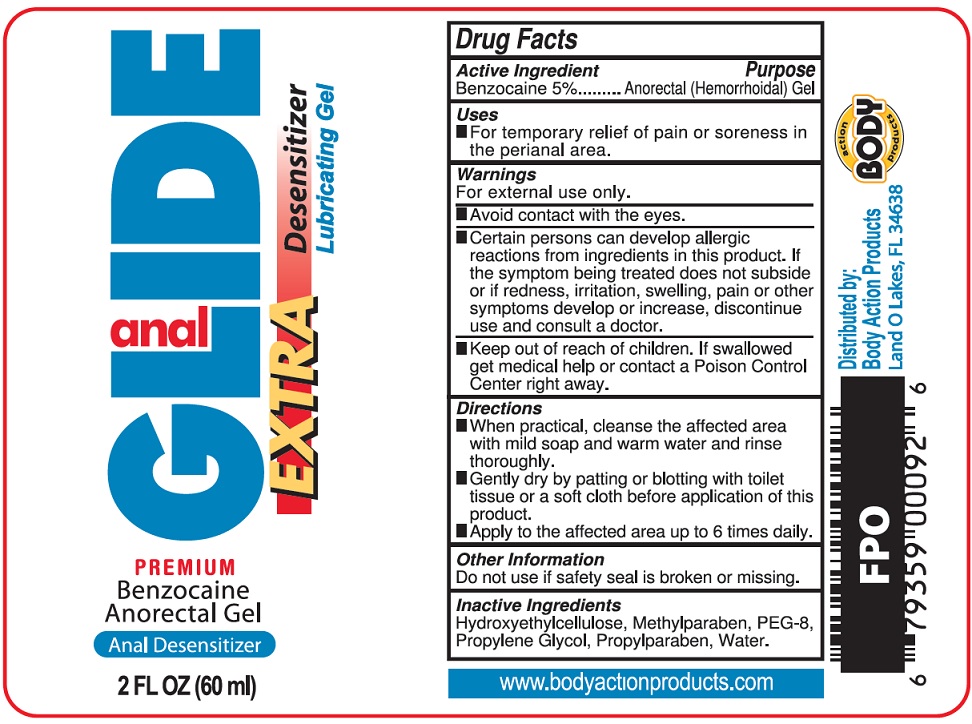 Pill image for Body Action Products: Anal Glide Extra Gel