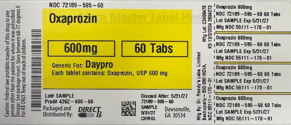 Pill image for Oxaprozin