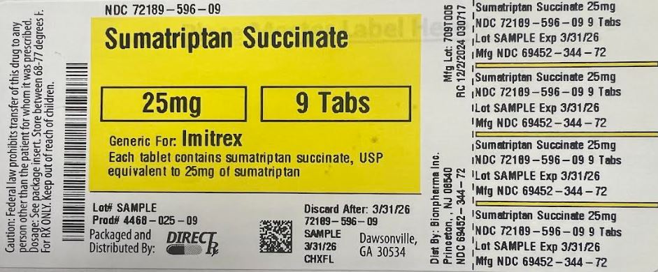 Pill image for Sumatriptan Succinate