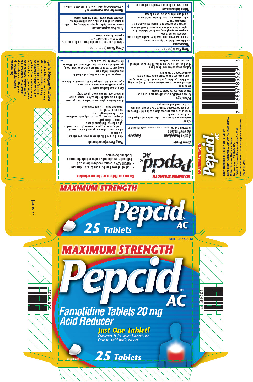 Pill image for pepcid ®