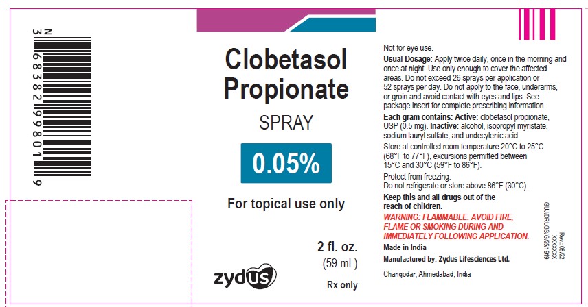 Pill image for Clobetasol Propionate Spray, 0.05%