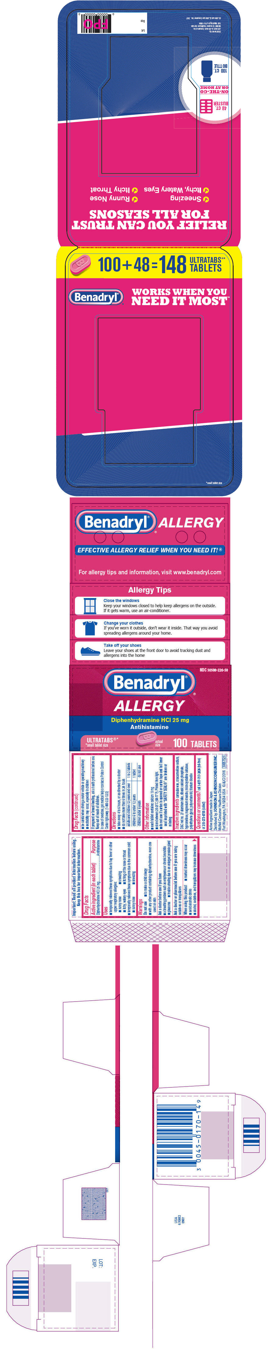 Pill image for Benadryl