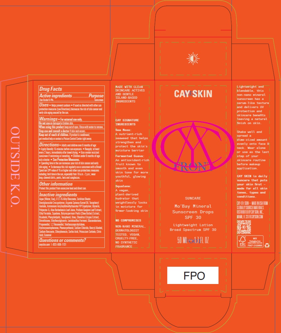 Pill image for Cay Skin Mo'bay Mineral Sunscreen Drops Spf 30