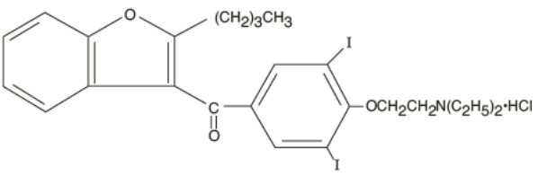 Pill image for These Highlights Do Not Include All The Information Needed To Use Amiodarone Hydrochloride Tablets Safely And Effectively. See Full Prescribing Information For Amiodarone Hydrochloride Tablets.
