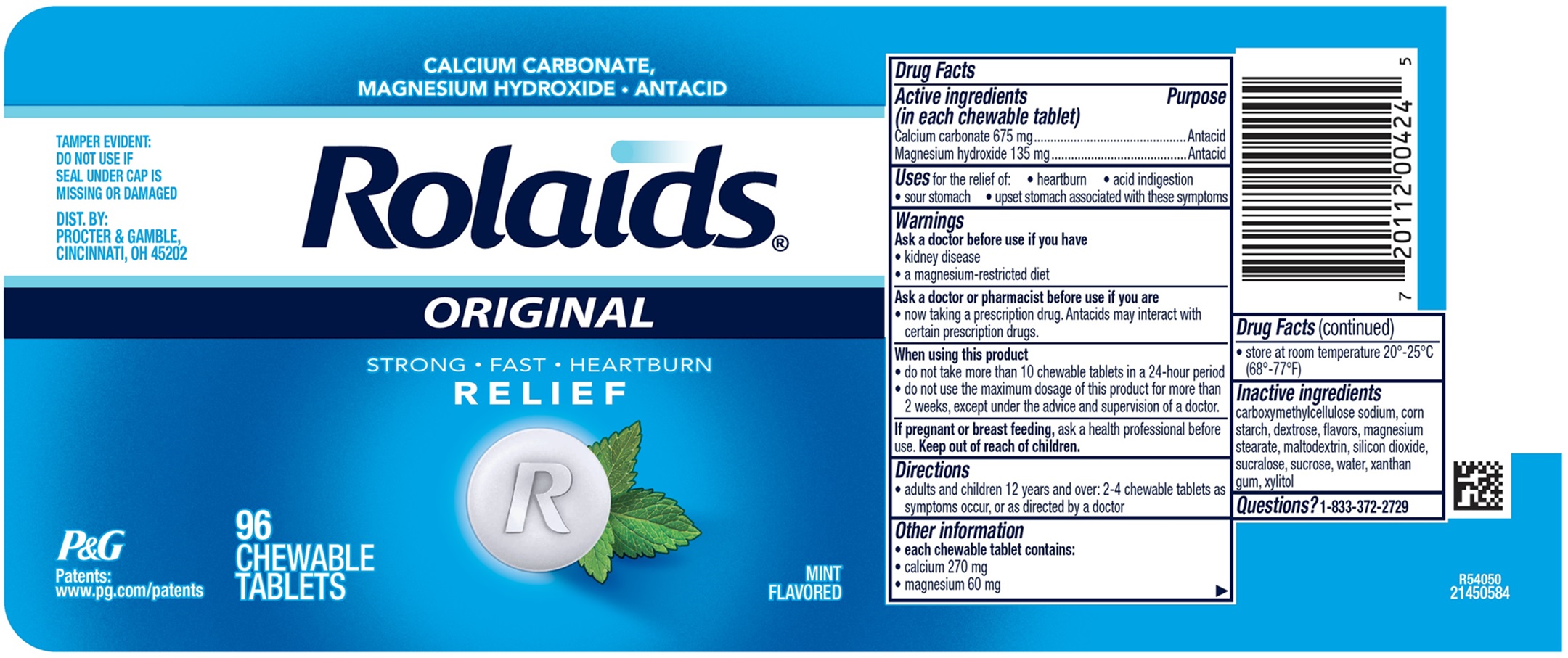Pill image for Rolaids Original