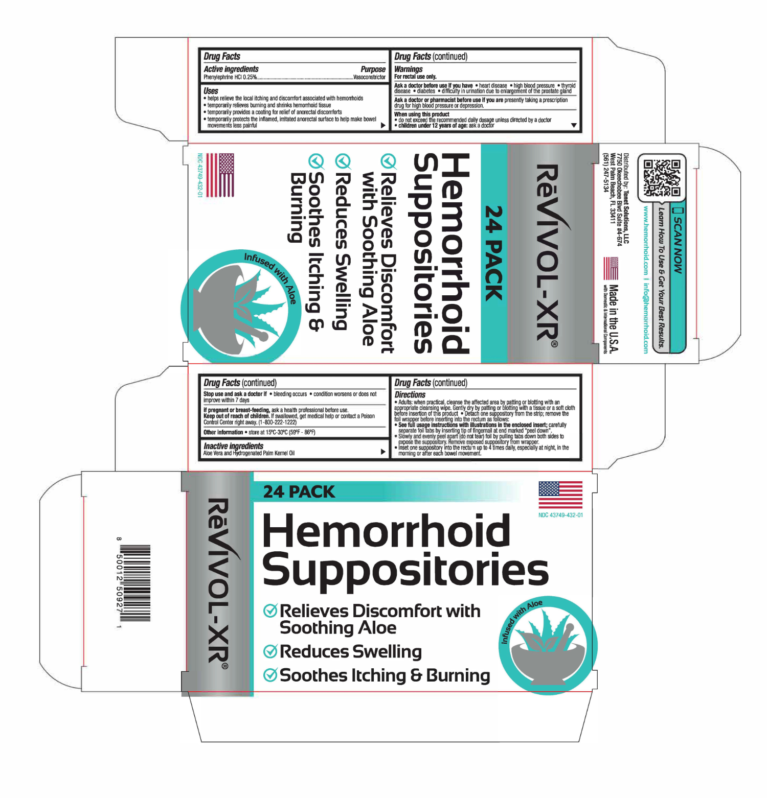 Pill image for Revivol-xr Hemorrhoid Suppositories