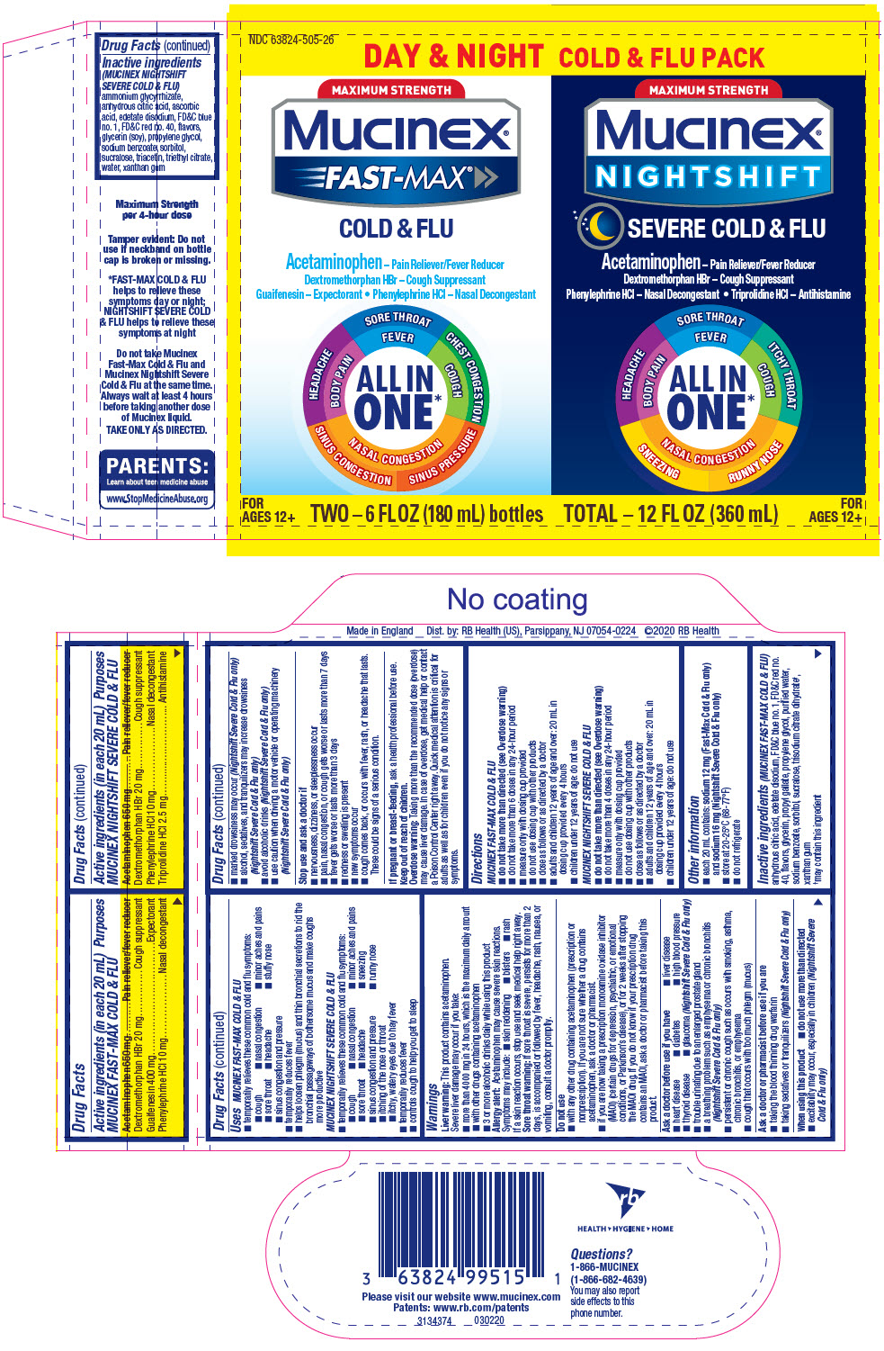 Pill image for Maximum Strength Mucinex® Fast-max ®