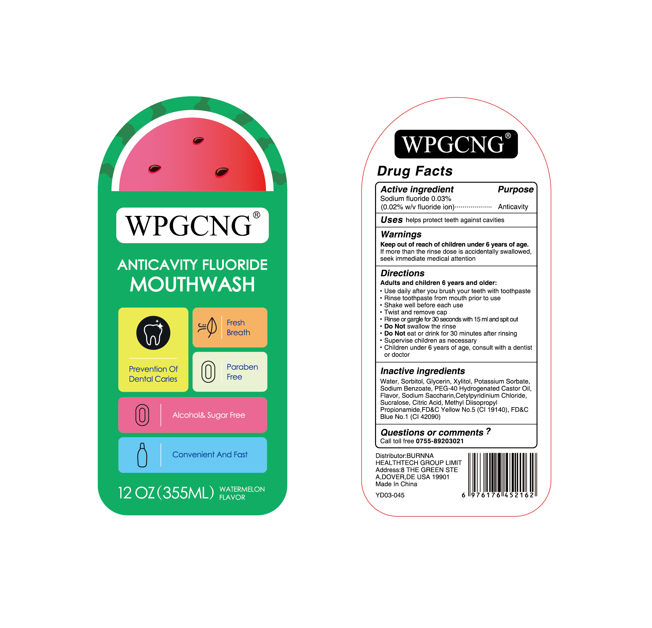 Pill image for 73928-090-01 Wpgcng Anticavity Fluoride Mouthwash (0.03%)