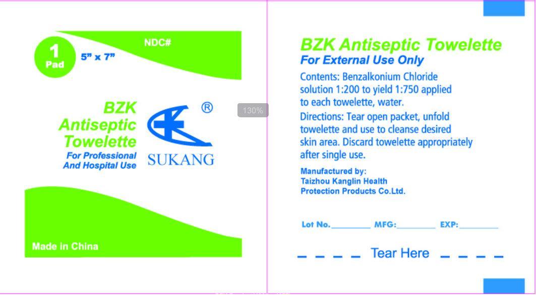 Pill image for Sukang Bzk Antiseptic Towelette