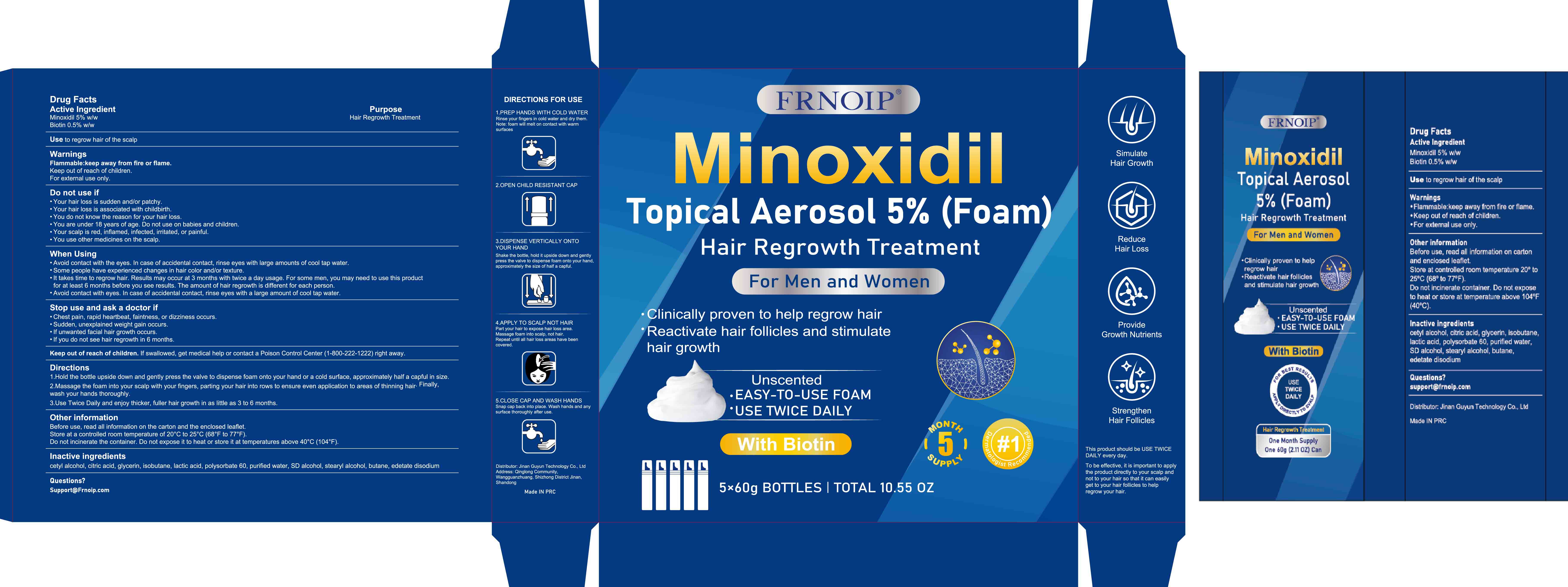 Pill image for 5% Minoxidil Hair Growth Foam With Biotin