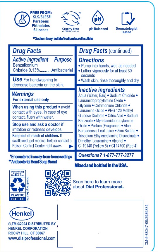 Pill image for Dial Professional Gold Antibacterial Liquid Hand Soap