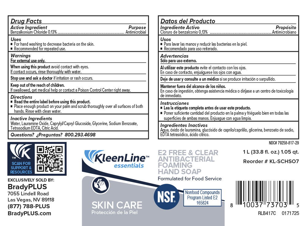 Pill image for Kleenline Essentials Free & Clear Antibacterial Hand Soap