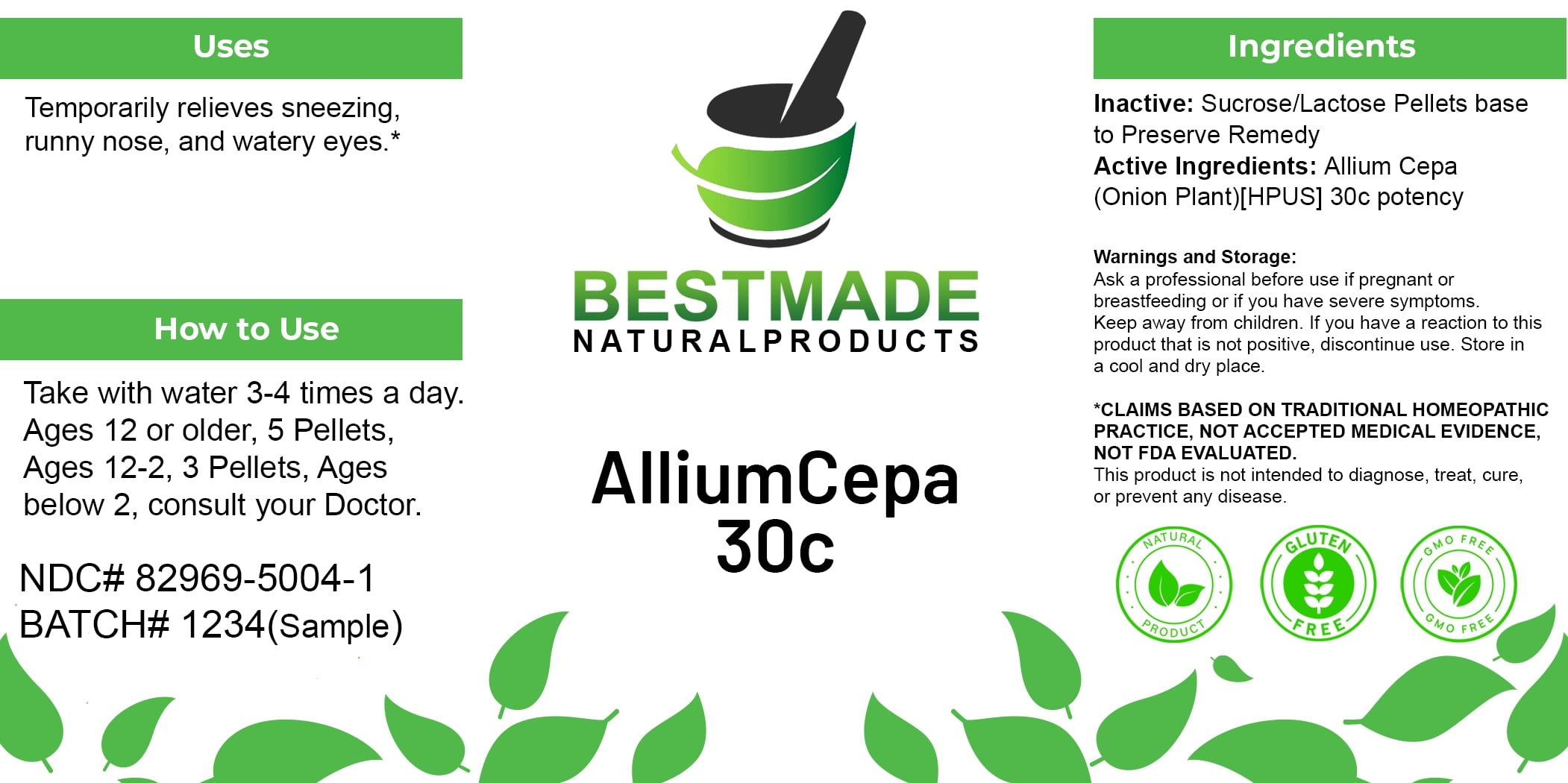 Pill image for Allium Cepa 30c