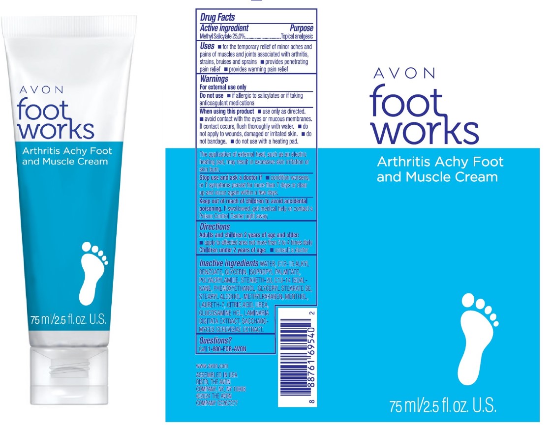 Pill image for Avon Foot Works Arthritis Achy Foot And Muscle Cream