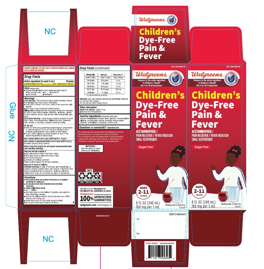 Pill image for Walgreen Children’s Pain+fever Relief