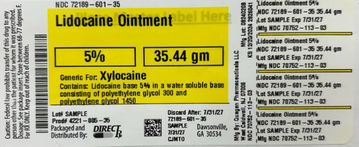 Pill image for Lidocaine Ointment