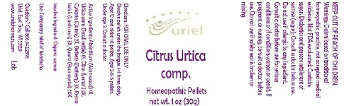 Pill image for Citrus Urtica Comp.