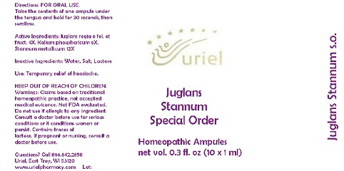 Pill image for Juglans Stannum Special Order