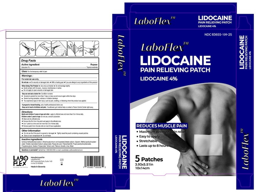 Pill image for Laboflex Lidocaine Pain Relieving Patch - Lidocaine 4%