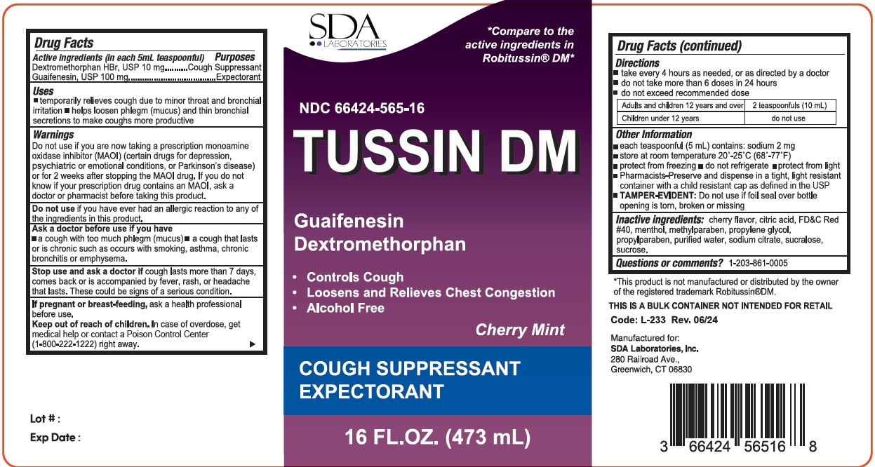 Pill image for Sda-tussindm 565