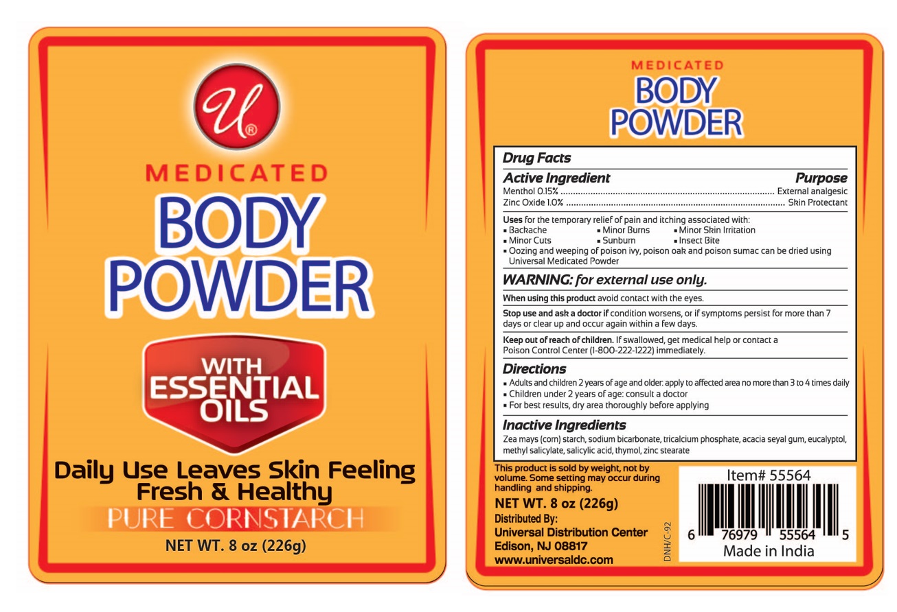 Pill image for Medicated Body Powder