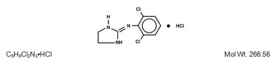 Pill image for clonidine hydrochloride injection, usp