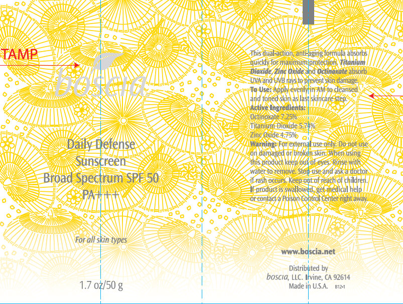 Pill image for Boscia Daily Defense Sunscreen Broad Spectrum Spf 50 Pa