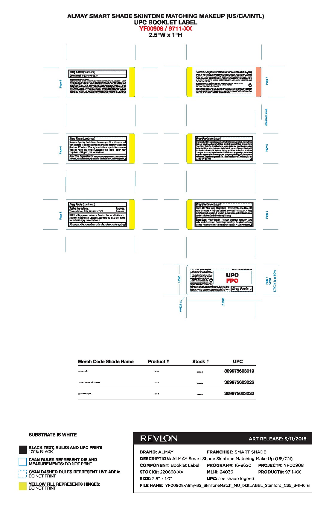 Pill image for Almay Smart Shade Skintone Matching Makeup - Medium