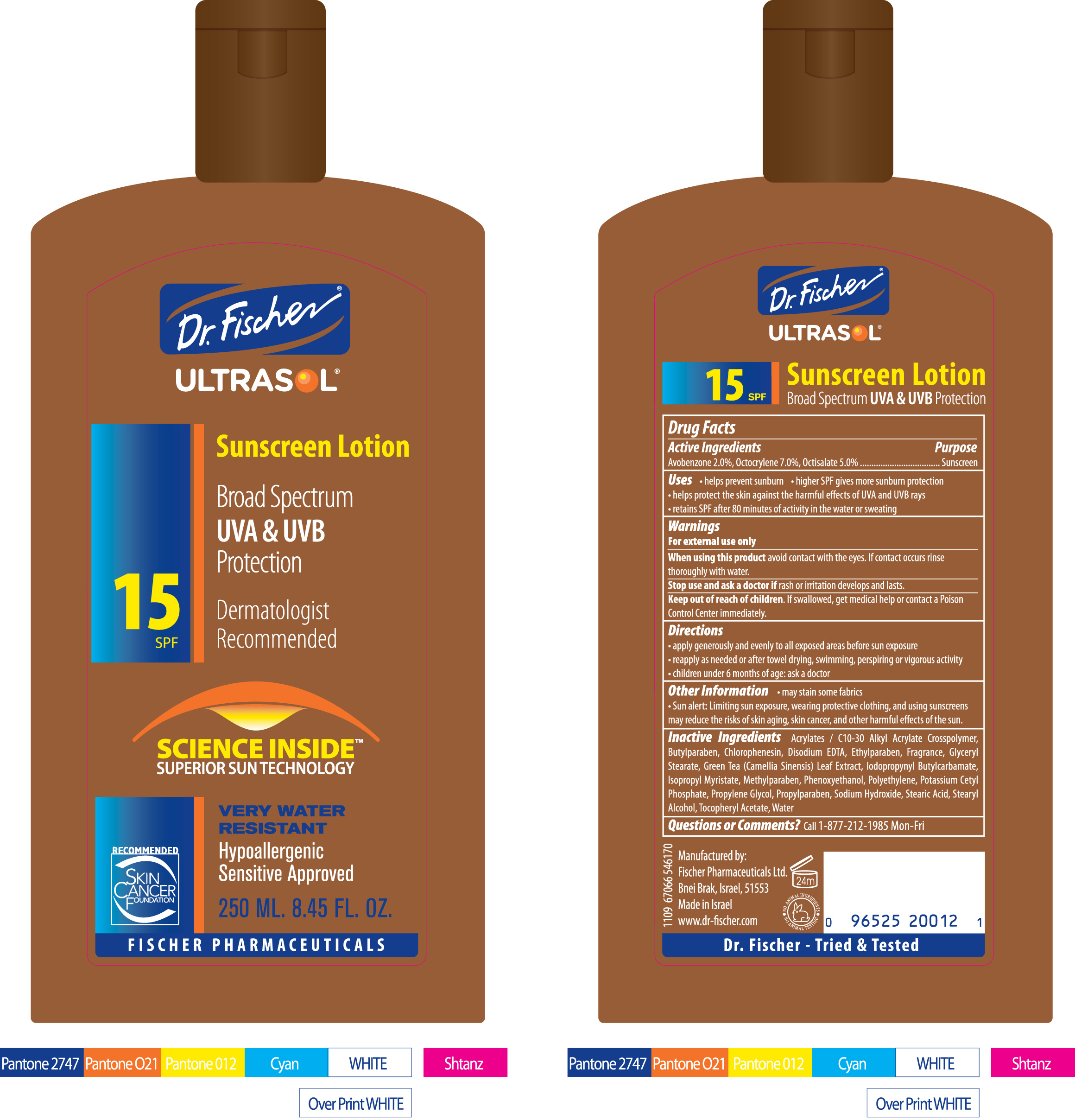 Pill image for Dr. Fischer Ultrasol Sunscreen Lotion Spf15