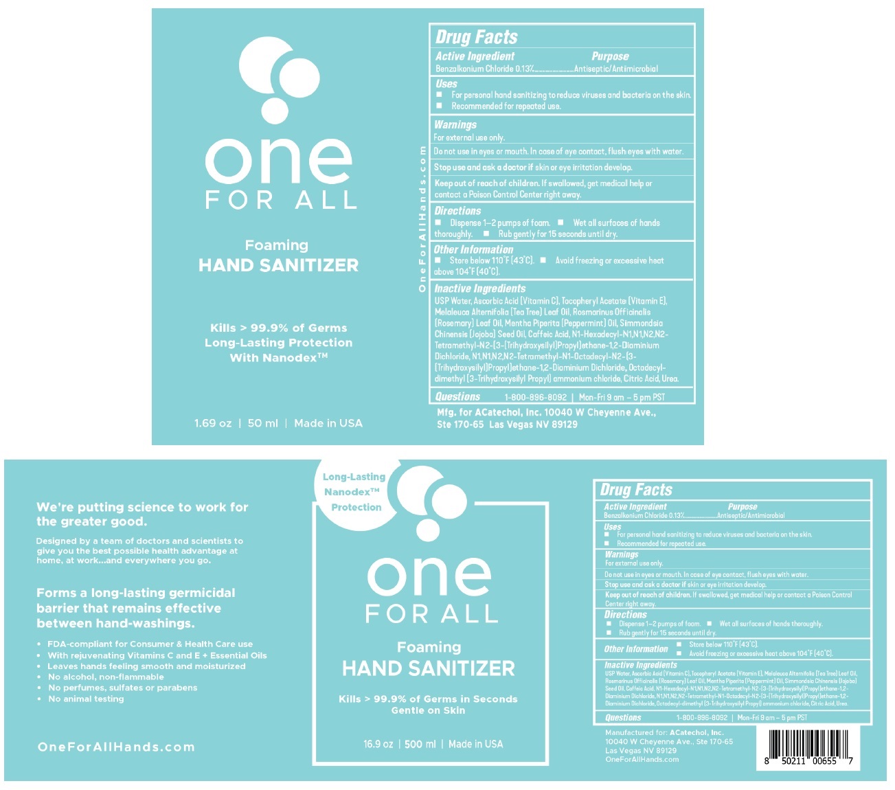 Pill image for One For All Hand Sanitizer