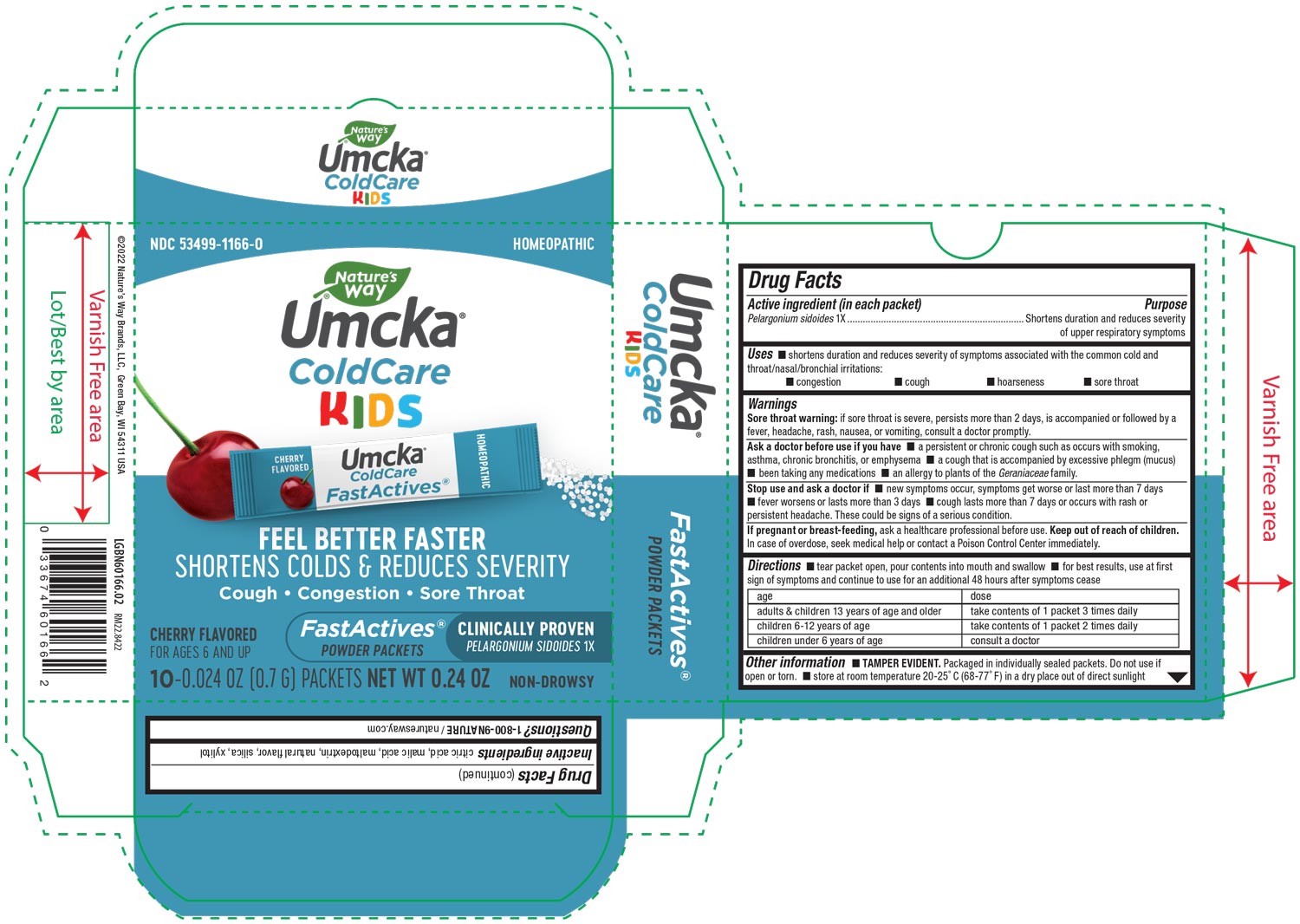 Pill image for Umcka Fast Actives Cherry Flavored (60166)
