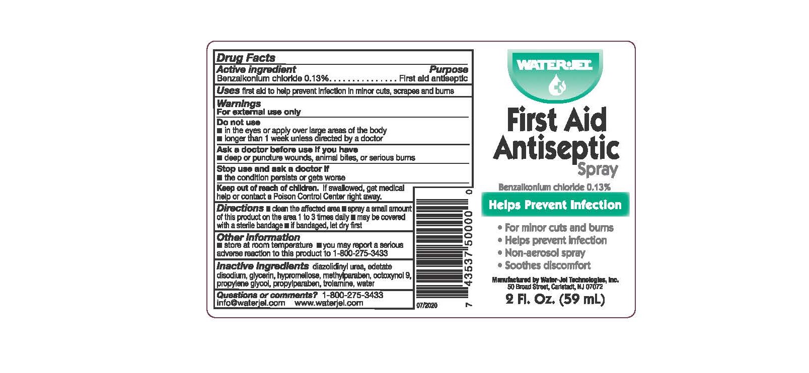 Pill image for First Aid Antiseptic Spray