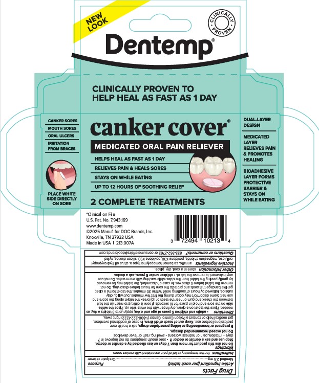 Pill image for dentemp canker cover 2ct