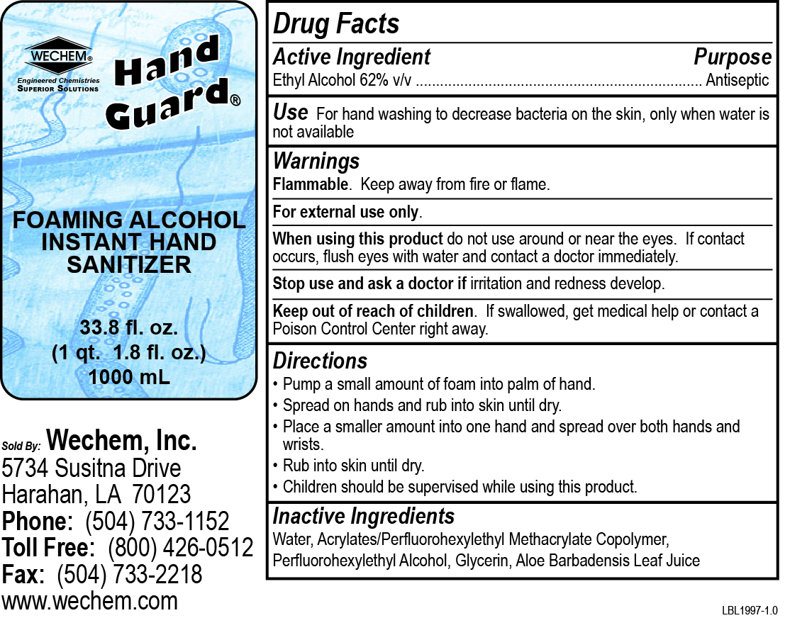 Pill image for hand guard foaming alcohol instant hand sanitizer
