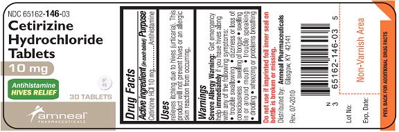 Pill image for Cetirizine Hydrochloride Tablets