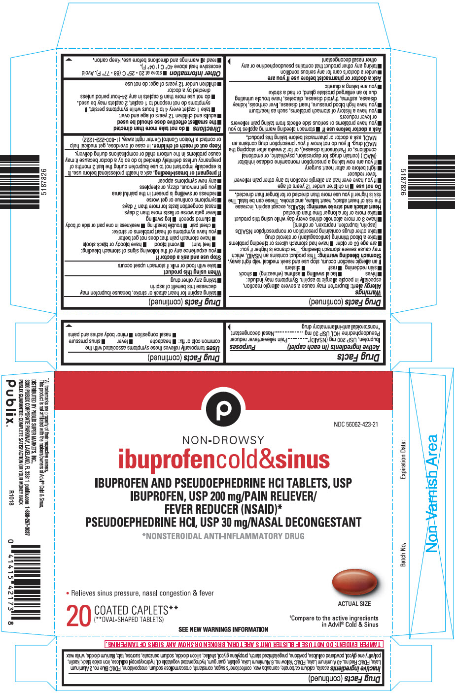 Pill image for Ibuprofen And Pseudoephedrine Hydrochloride