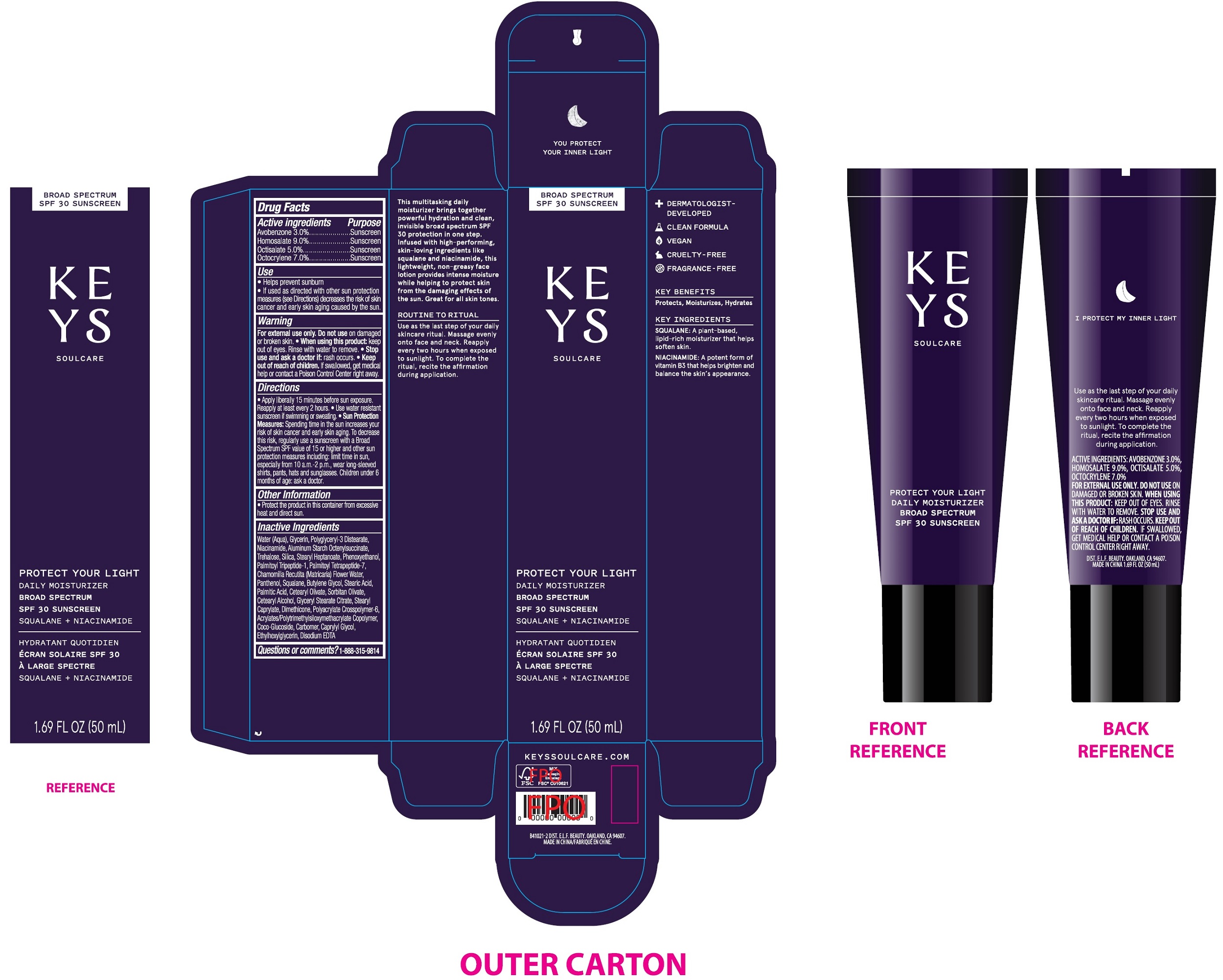 Pill image for Keys Soulcare Daily Moisturizer Broad Spectrum Spf30 Sunscreen