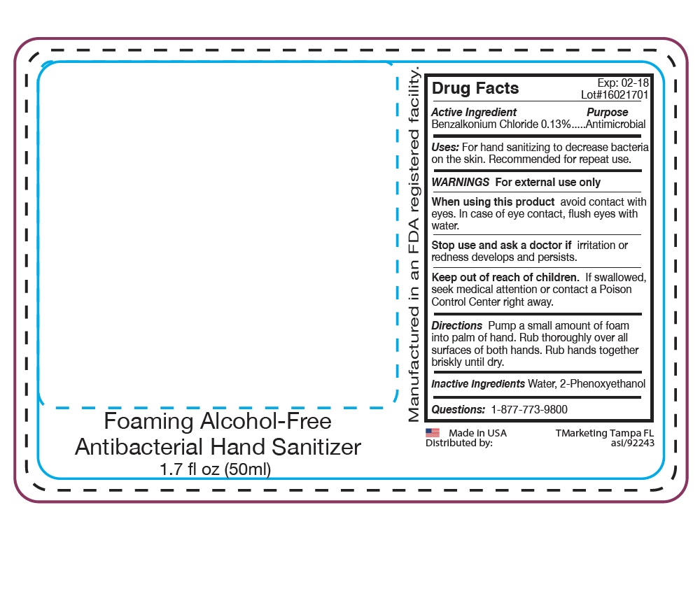 Pill image for Antibacterial Non-alcohol Hand Sanitizer Benzalkonium Spray