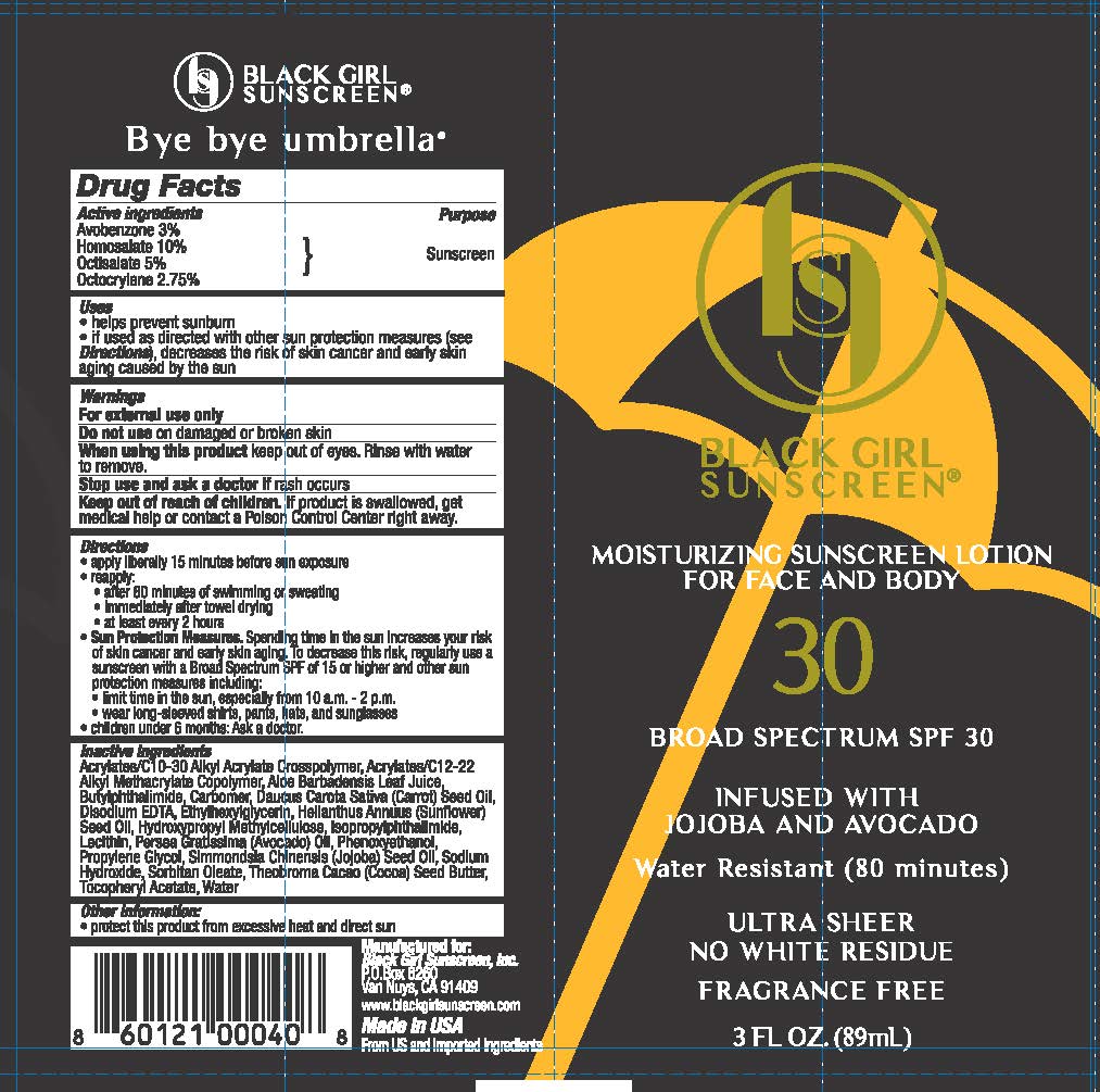 Pill image for Black Girl Sunscreen Broad Spectrum Spf 30 Ultra Sheer Lotion