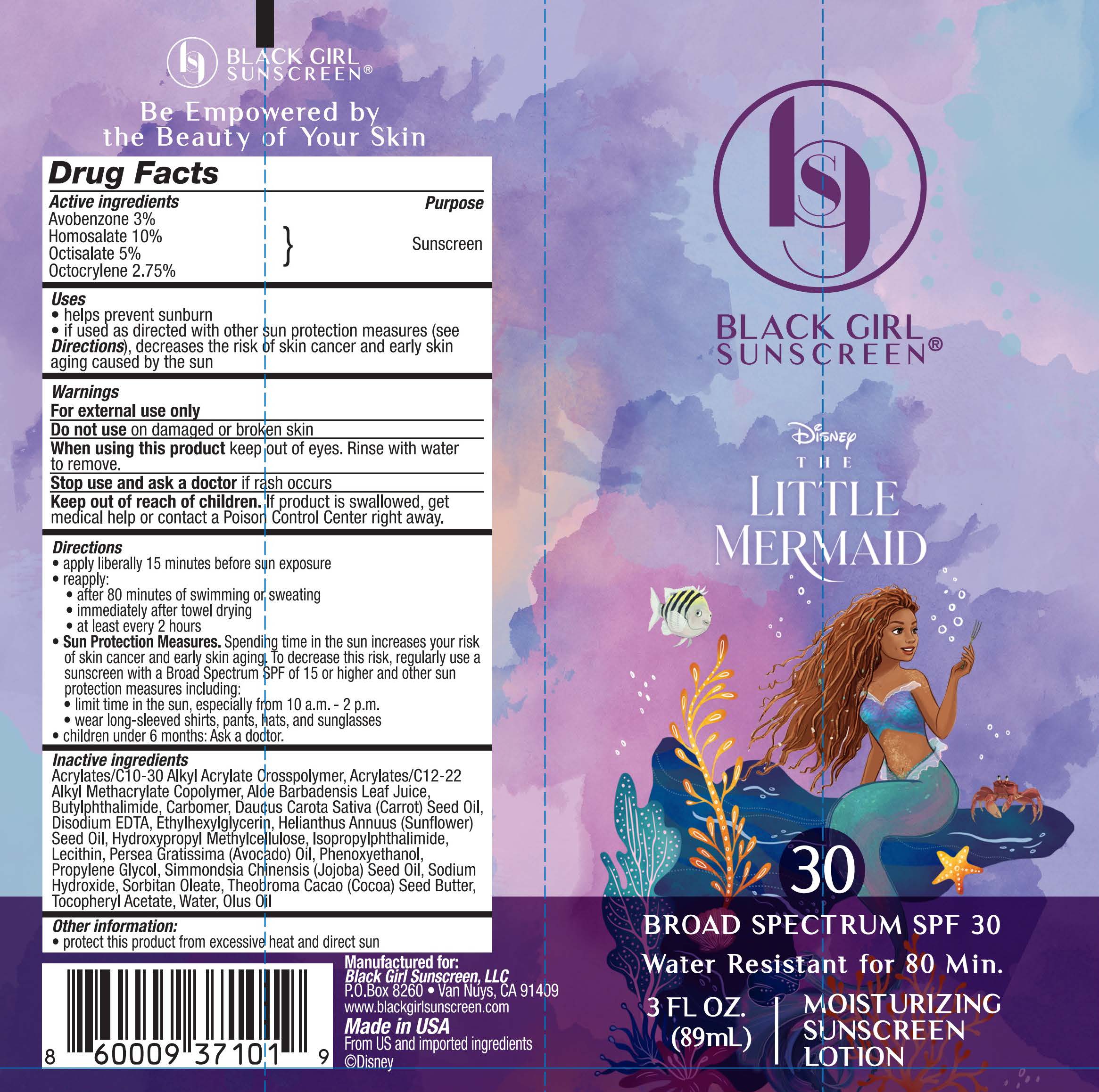 Pill image for Black Girl Sunscreen Broad Spectrum Spf 30 Ultra Sheer Lotion