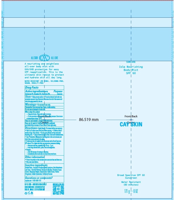 Pill image for Cay Skin Isle Nourishing Body Mist Spf 50