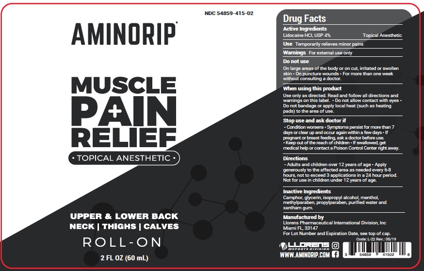 Pill image for Amino Rip Muscle 415