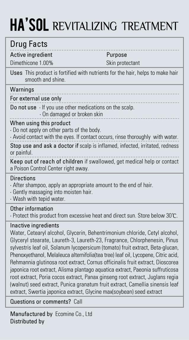 Pill image for Hasol Revitalizing Treatment