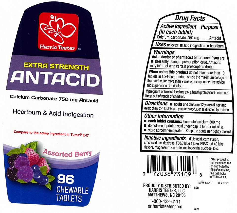 Pill image for Extra Strength Antacid Assorted Berry Chewable Tablets