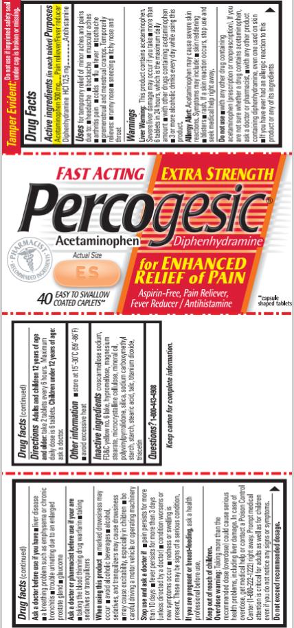 Pill image for Percogesic Extra Strength 63029-054