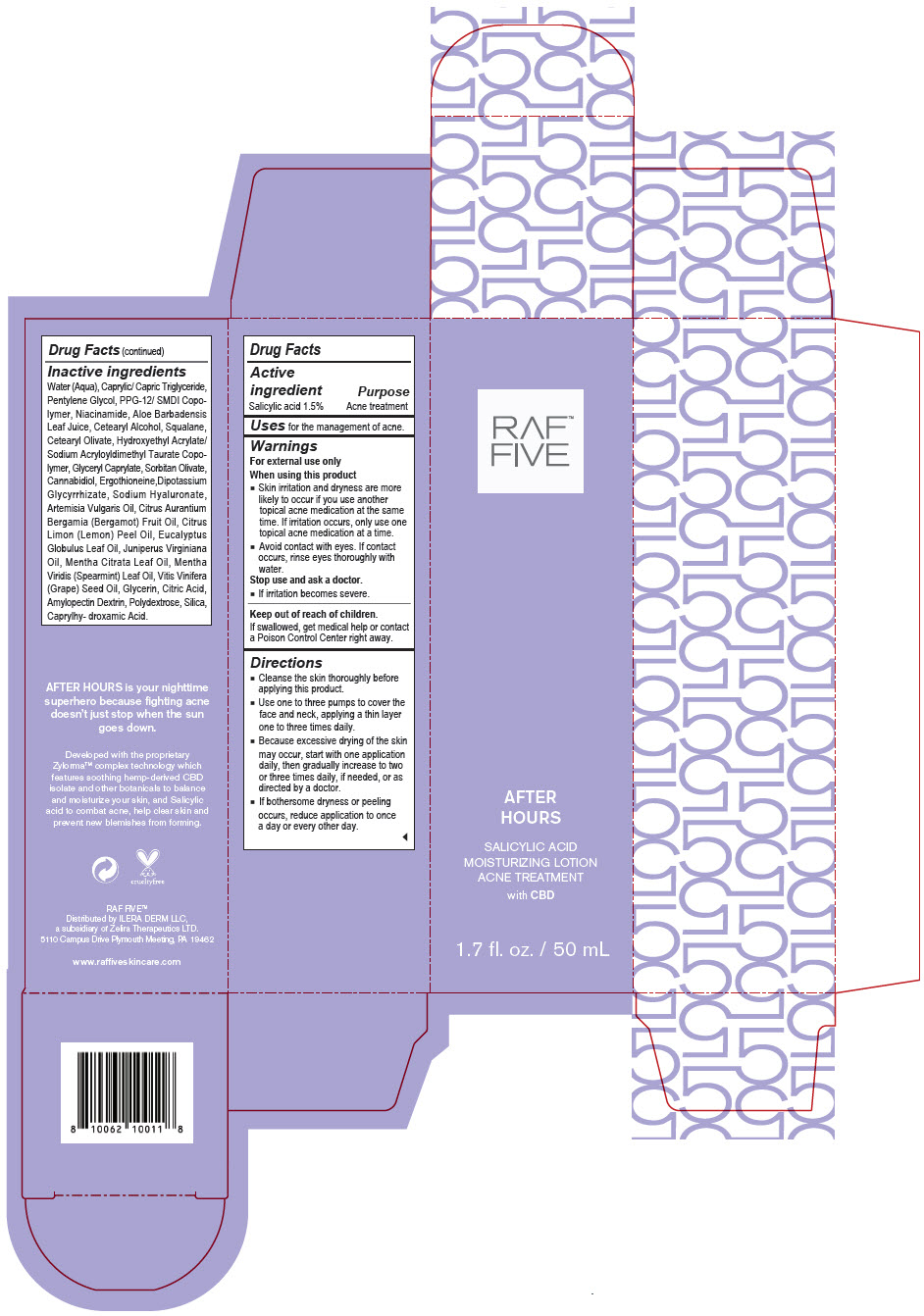 Pill image for Raf™ Five - After Hours Salicylic Acid Moisturizing