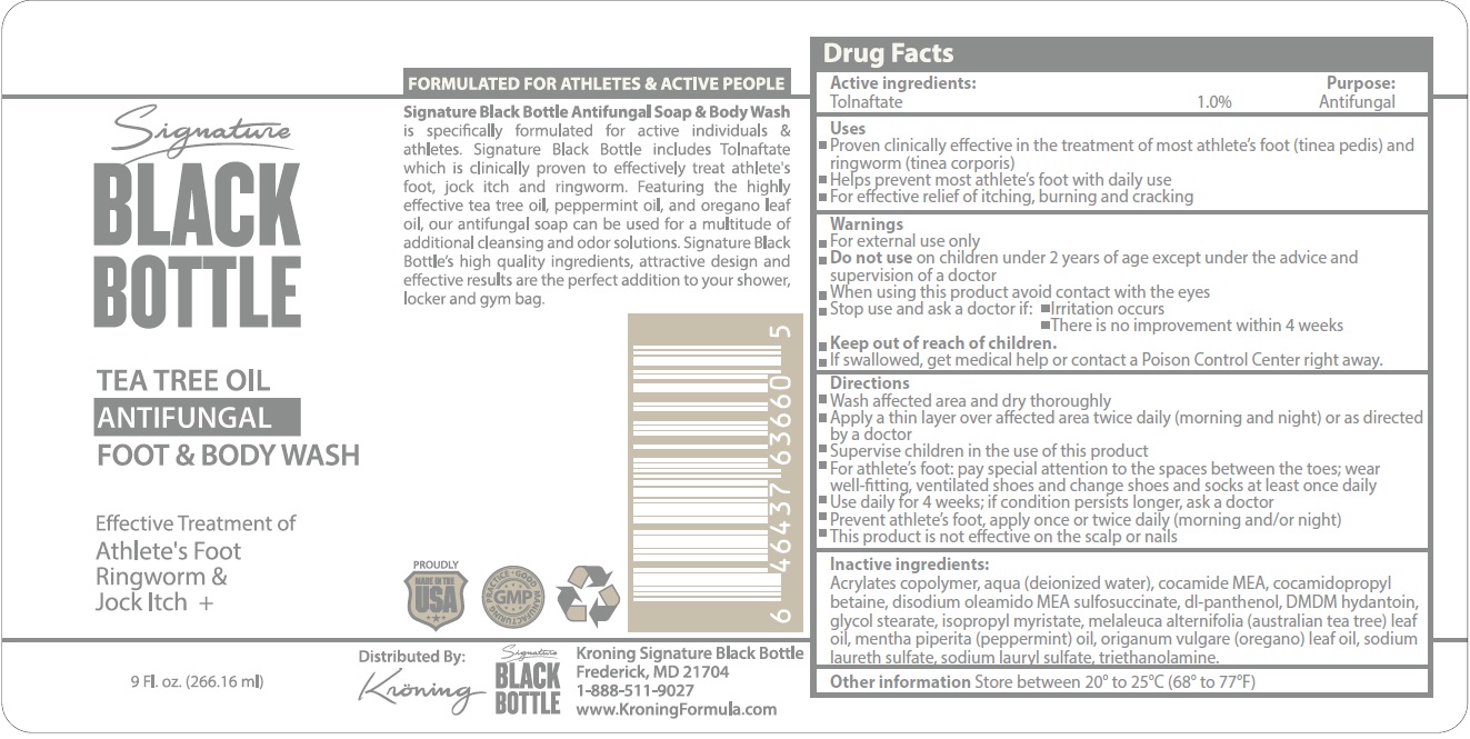Pill image for Signature Black Bottle Tea Tree Antifungal Foot & Body Wash
