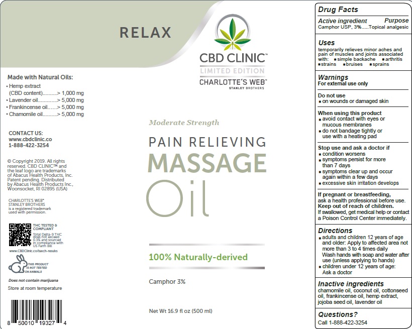Pill image for Cbd Clinic Relax Massage