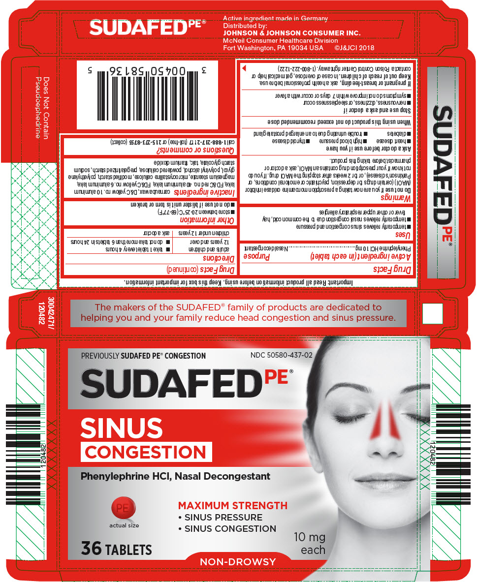 Pill image for Sudafed Pe Sinus Congestion